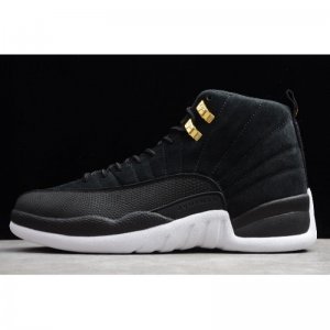 2019 Air Jordan 12 "Reverse Taxi" Black/White-Taxi 130690-017