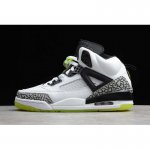 2019 New Jordan Spizike "Cement Volt" White/Black-Volt 315371-17