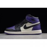 Kid's Air Jordan 1 AJ1 High OG "Court Purple" For Sale