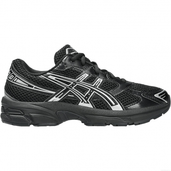ASICS Gel-1130 Black Pure Silver (GS) - Click Image to Close