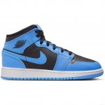 Jordan 1 Mid University Blue Black (GS)
