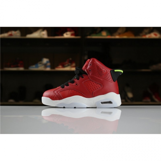 Kid's Air Jordan 6 Retro "Christmas Red" For Sale - Click Image to Close