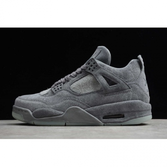 2020 Latest Air Jordan 4 Retro Kaws "KAWS" Cool Grey/White 93015 - Click Image to Close