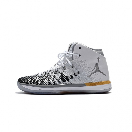 Air Jordan XXX1 "Chinese New Year" White/Black-Metallic Gold 885 - Click Image to Close
