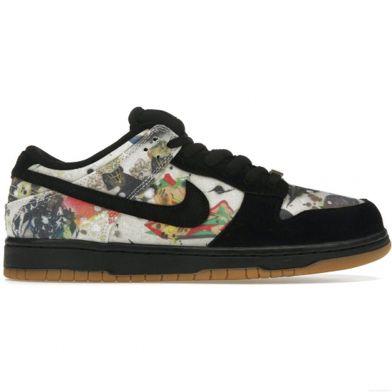Nike SB Dunk Low Supreme Rammellzee - Click Image to Close