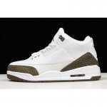 Air Jordan 3 Retro "Mocha" White/Chrome-Dark Mocha 136064-122