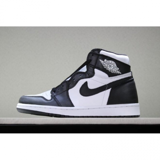 New Air Jordan 1 Retro High OG Black/White Men's Size Shoes 5550 - Click Image to Close