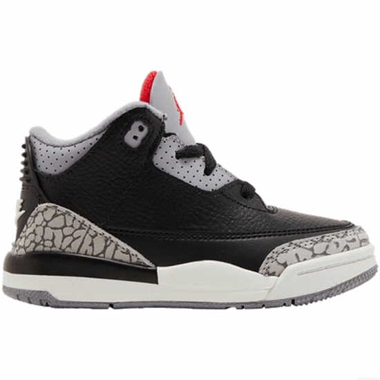 Jordan 3 Retro Black Cement (2024) (TD) - Click Image to Close