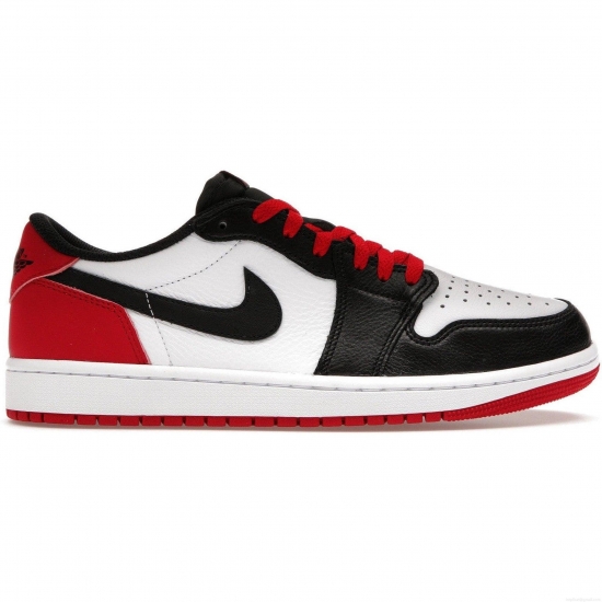 Jordan 1 Retro Low OG Black Toe - Click Image to Close
