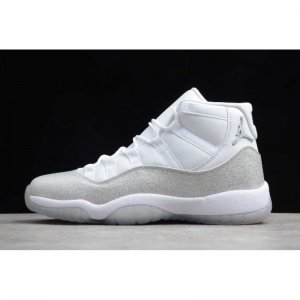 2019 Air Jordan 11 Retro "Vast Grey" White/Metallic Silver-Vast
