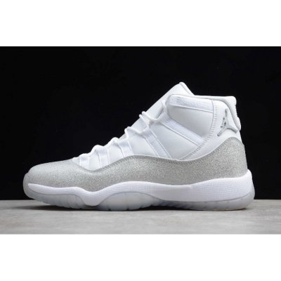 2019 Air Jordan 11 Retro "Vast Grey" White/Metallic Silver-Vast