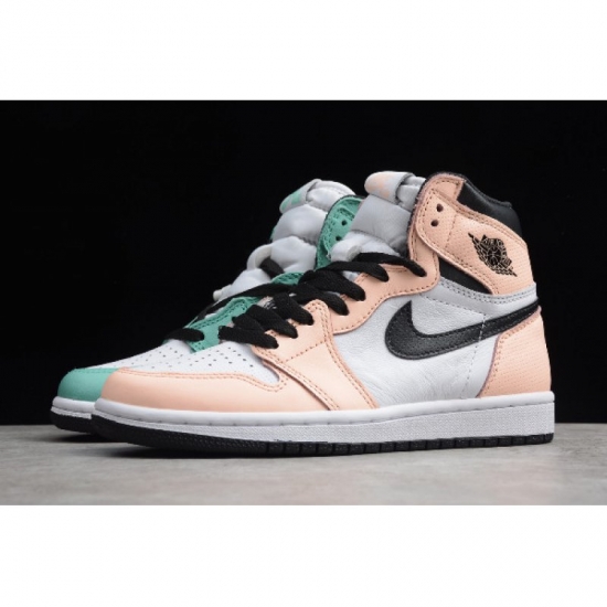 2019 Air Jordan 1 High OG Perforated WMNS Mismatch Theme 555441- - Click Image to Close