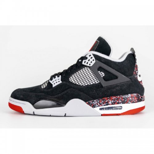 2020 Drake OVO x Air Jordan 4 "Splatter" Black/Cement Grey/White