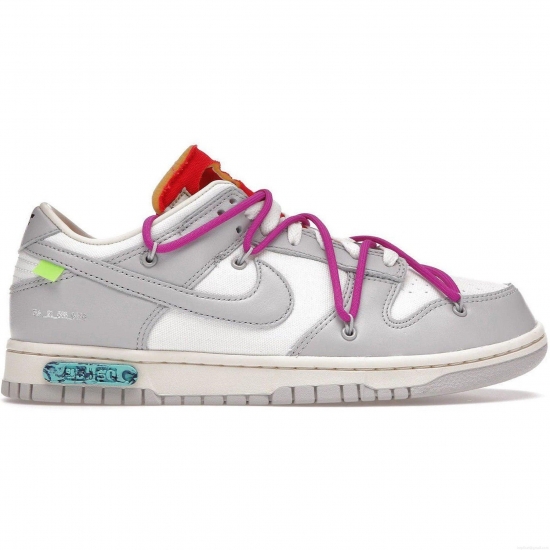 Nike Dunk Low Off-White Lot 45 - Click Image to Close